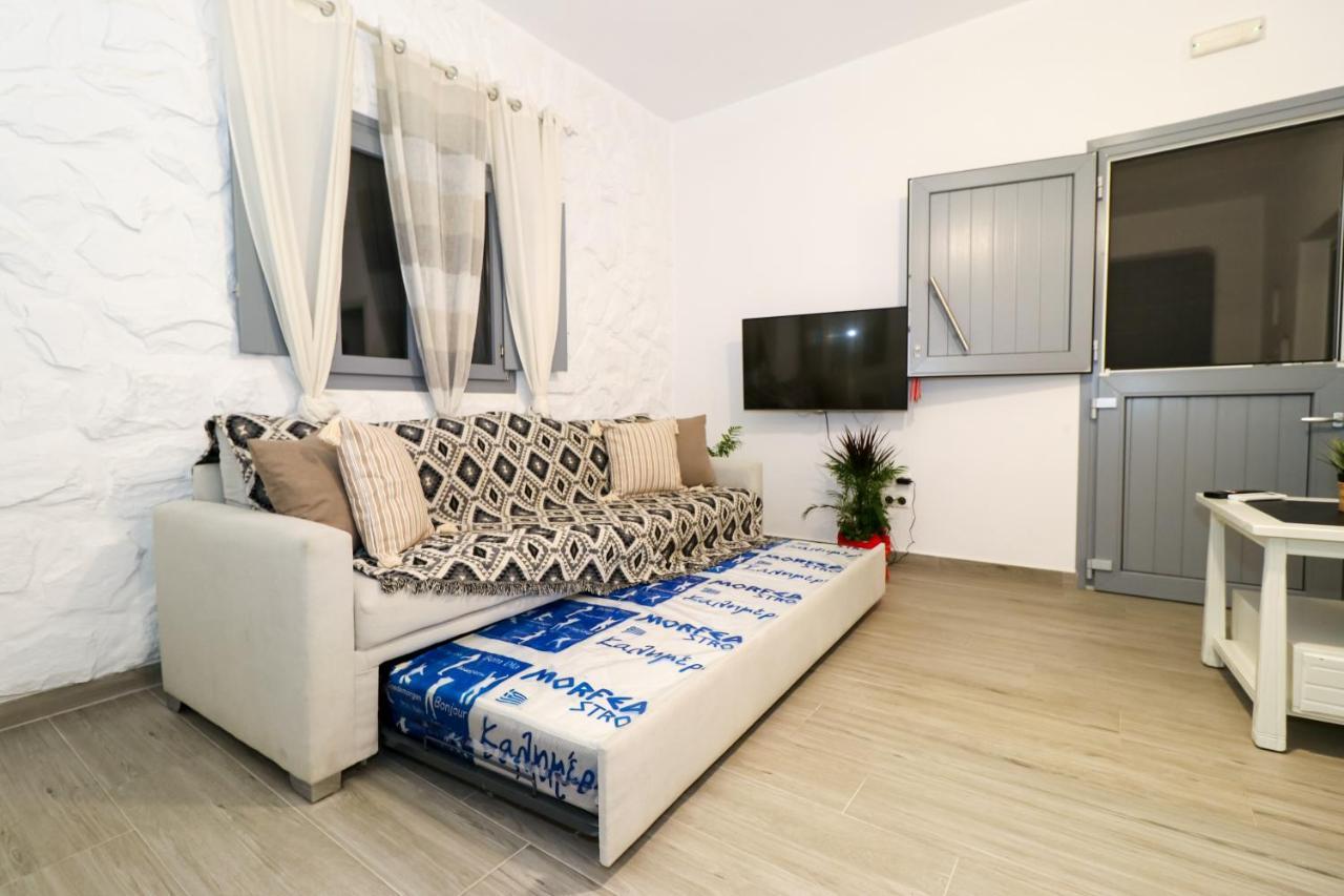 Cycladic Home On The Hill With Beautiful Views!! Agkidia Dış mekan fotoğraf